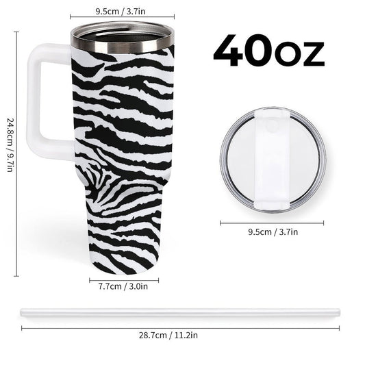 PHDT00129 POD US Local Tumbler 40 oz Large Capacity Car Cup Leopard