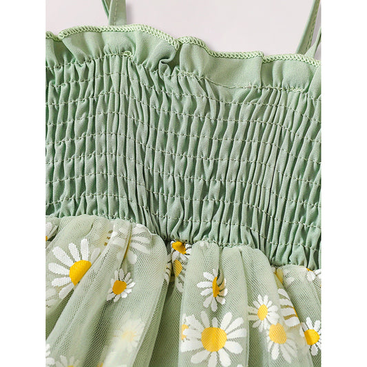 US Local Newborn Infant Baby Girl Summer Outfits Romper Dress Floral Jumpsuit With Bow Headband Set