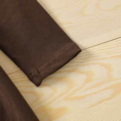 Baby Autumn Young And Little Girls Suit European And American Thanksgiving Suit Turkey Print Top And Trousers Scarf Three-piece Set