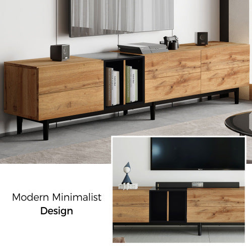 US Local Modern TV Stand For 80-inch TVs