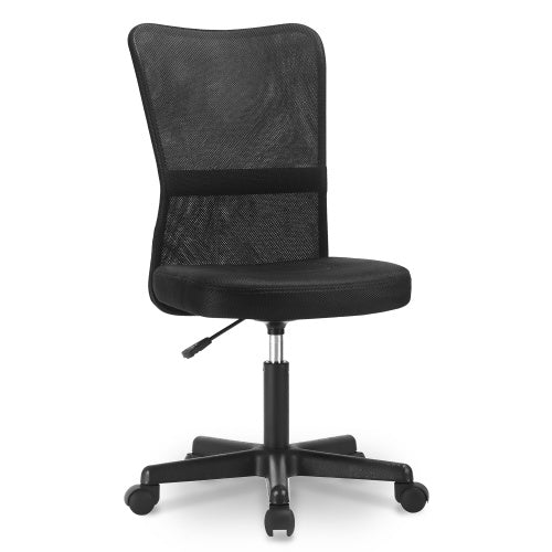 UK Local Mesh High Back Executive Adjustable Swivel Office Chair Lumbar Support Computer Desk Chair Black