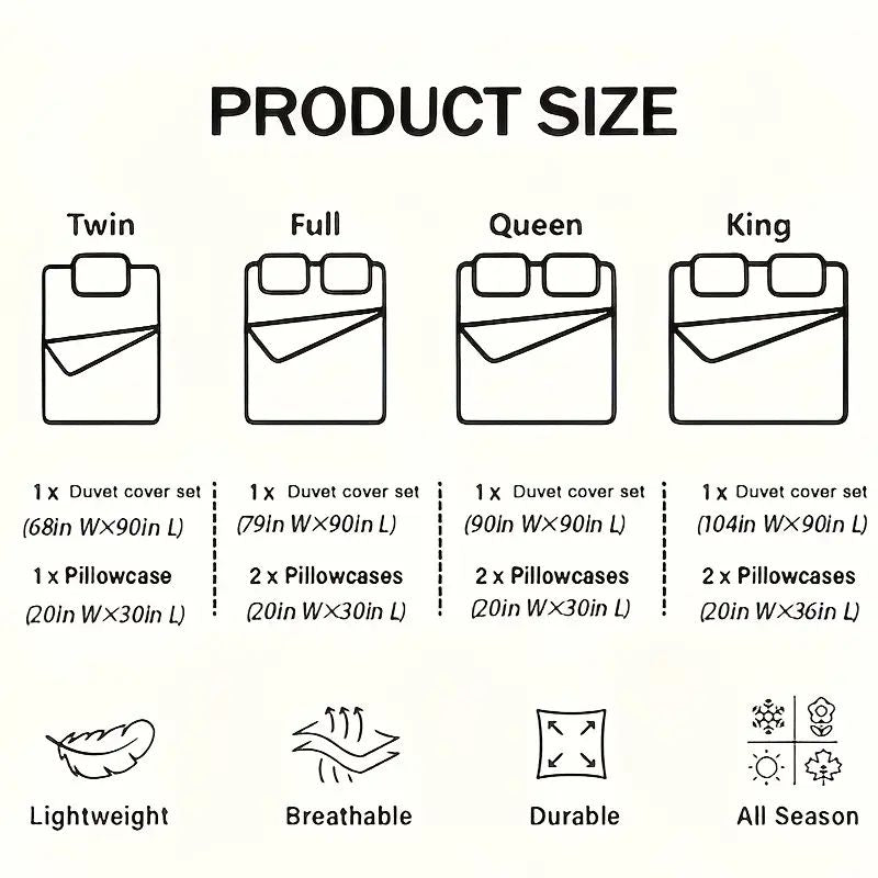 US Local Haoyijia Big Flower Duvet Cover