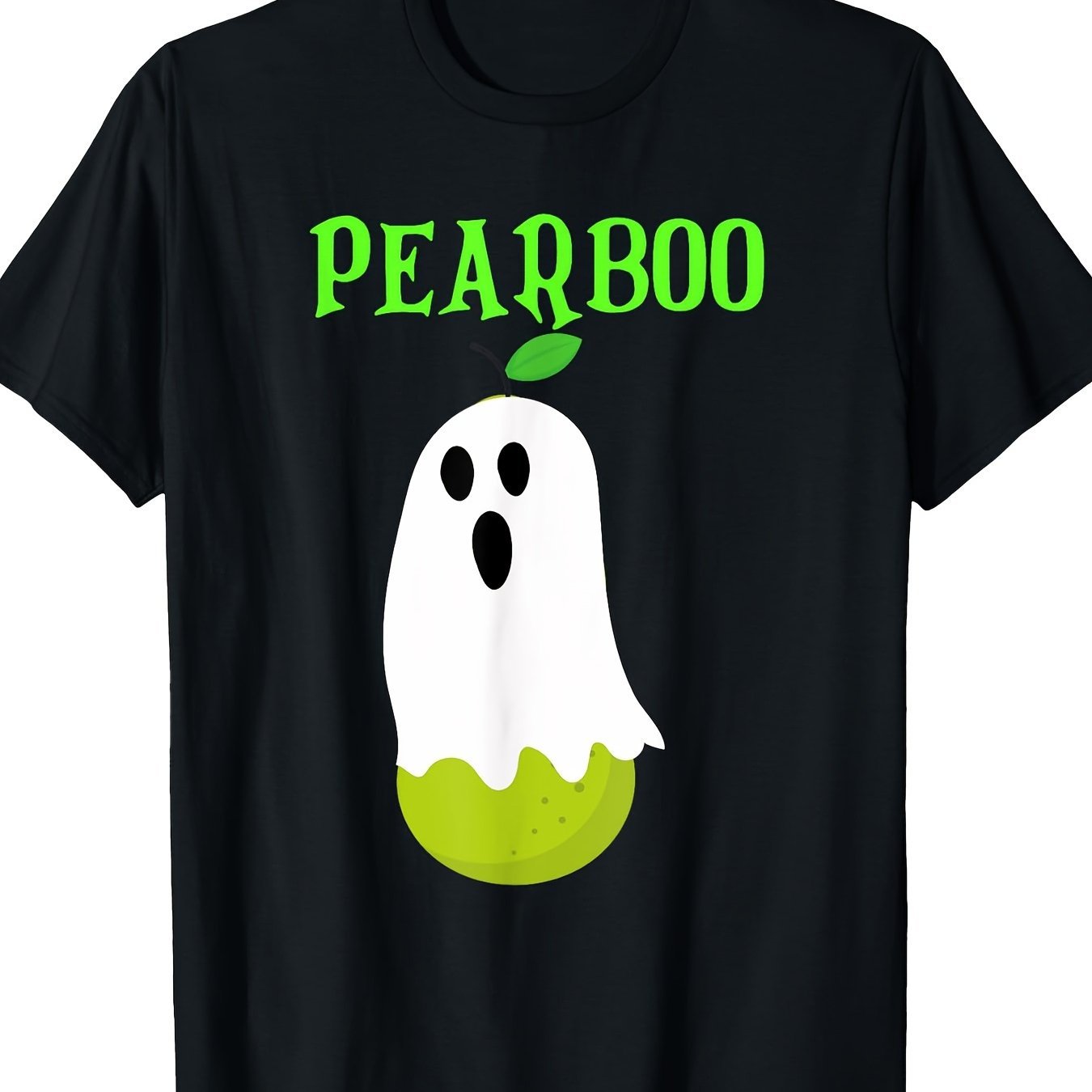 Pearboo Cute Ghost Pear Halloween Costume Men's T-shirt