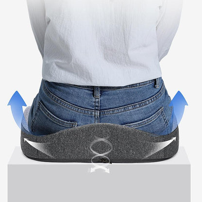 US Local East Coast Warehouse Integrated Seat Cushion Is A Comfortable Choice For Long-term Sitting, Improving Work Efficiency, Thickened Sweatshirt Fabric, Soft Cotton Core And No Shrinkage