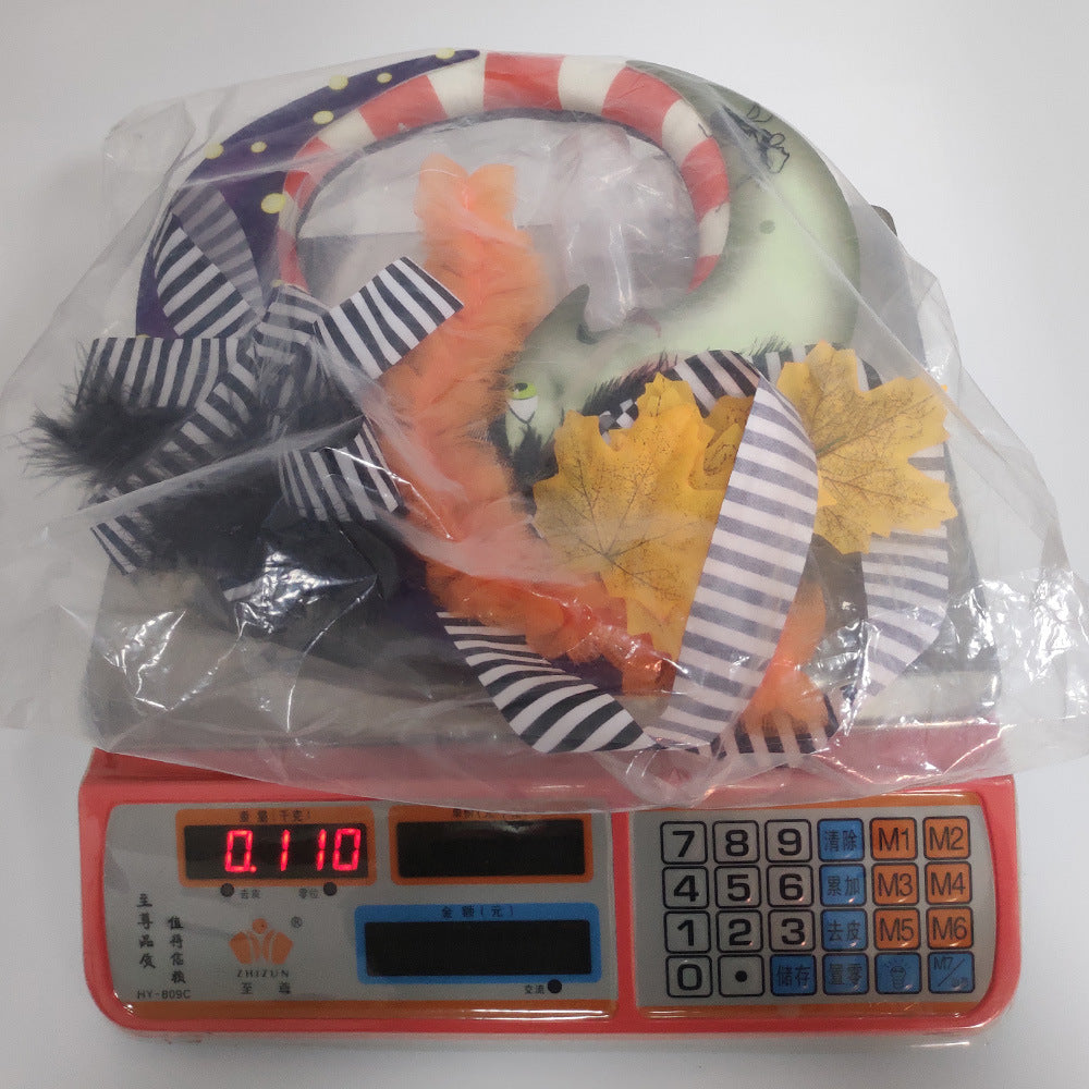 US Local Moon Maple Leaf Door And Window Pendant Garland