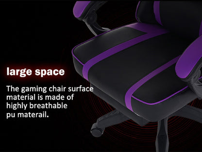 US Local Ergonomic Gaming Chair For Adults, Adjustable Lumbar Backrest Office Chair