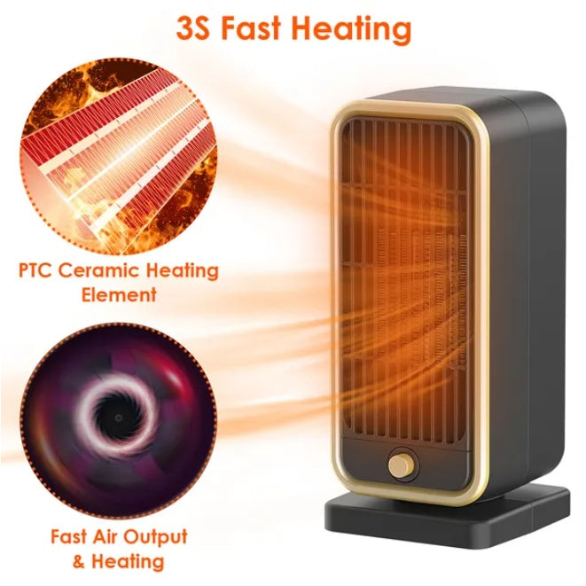 US Local 500W Portable Electric Heater