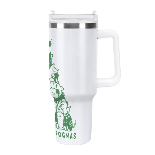 PHDT00001 POD US Local Tumbler 40 oz Large Capacity Car Cup Christmas Cat