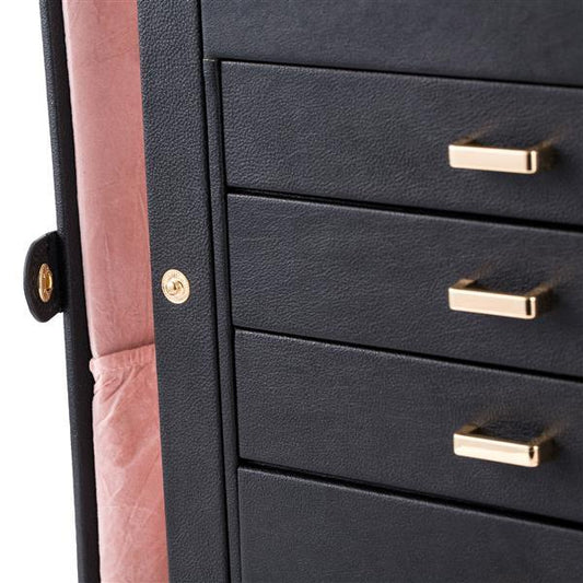 US Local Double Opening 5-layer Jewelry Storage Box