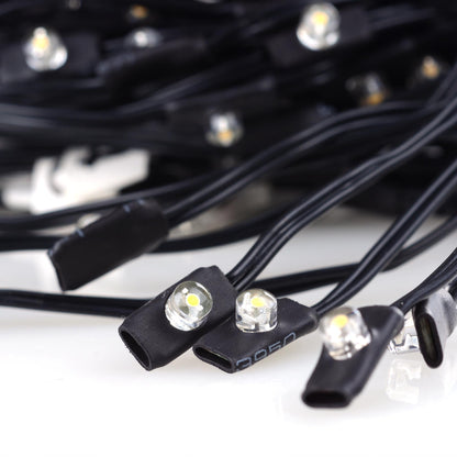 30 LEDs Solar String Light Cool White For 8 9 6rib WD Umb