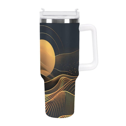 PHDT00137 POD US Local Tumbler 40 oz Large Capacity Car Cup Desert, Sunset