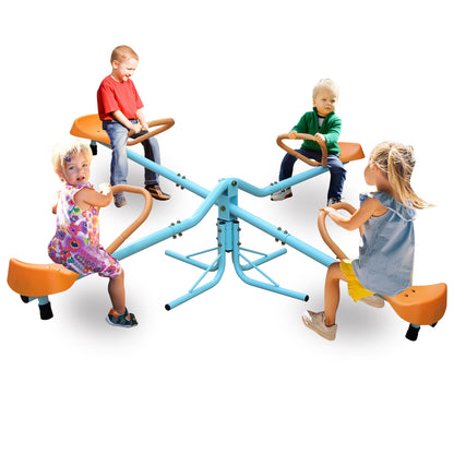 US Local Outdoor Children's Rotating Seesaw