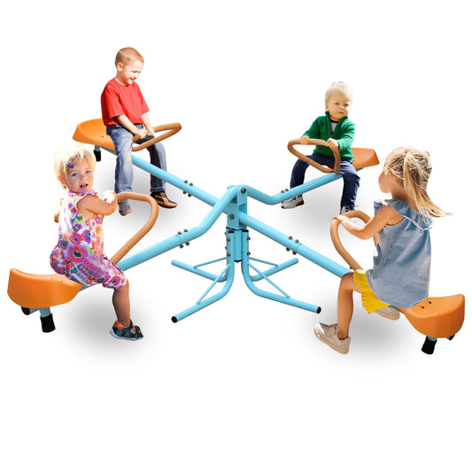 US Local Outdoor Children's Rotating Seesaw