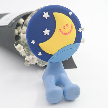 Children's Cute Cartoon Toothbrush Holder Wall Toothbrush Rack
