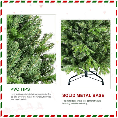US Local PE, PVC Christmas Tree, Green