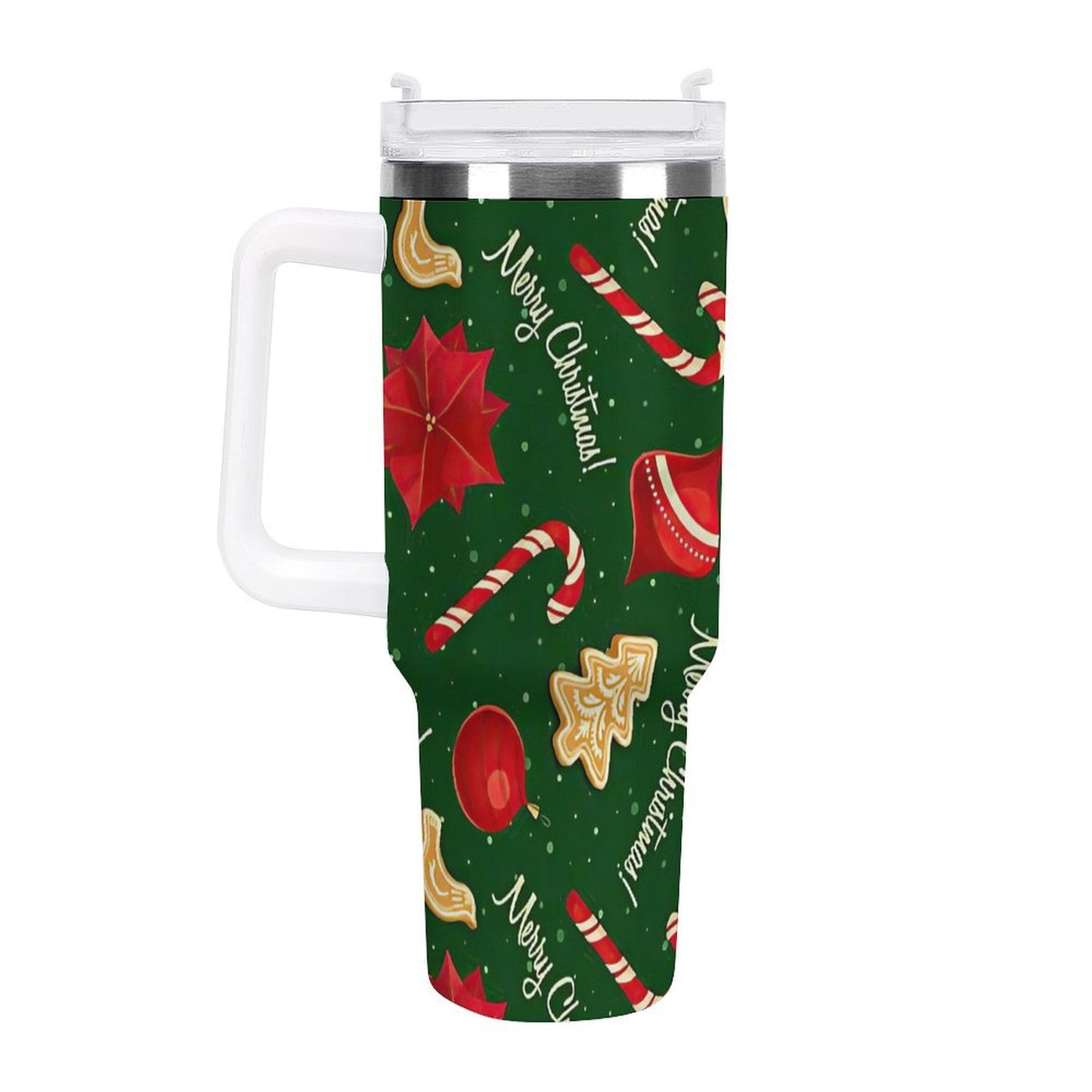 PHDT00175 POD US Local Tumbler 40 oz Large Capacity Car Cup Christmas
