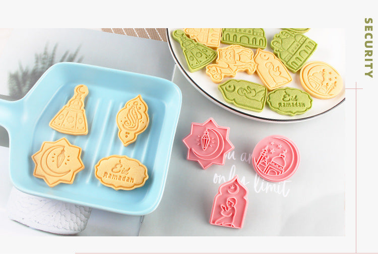 Cookie Mold 3d 3d Diy Plastic Suit Home Cake Cookie Press Type Baking Tool Cutter