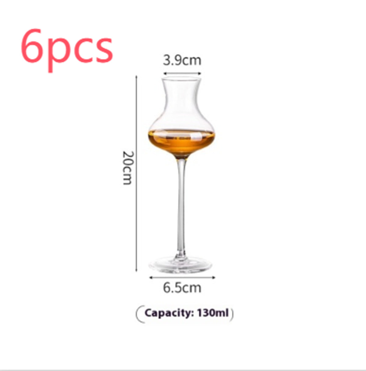 Tulip Fragrance-smelling Cup Tasting Glass