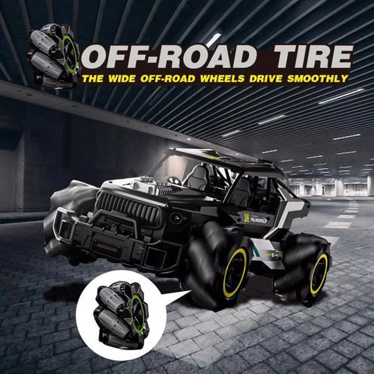 US Local 4DRC Y3 Remote Control Truck With Spray And Lights, Dual Motor Off Road Remote Control Vehicle
