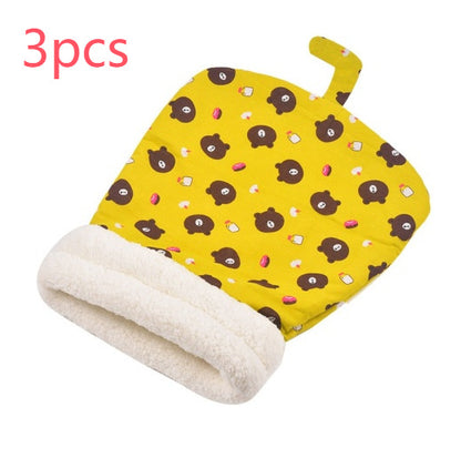 Lambswool Thickened Pocketable New Winter Linen Sleeping Bag Cat Nest