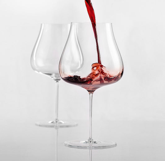 Ultra-thin Rod High Quality Handmade Red Wine Sensory Cup Super Beautiful