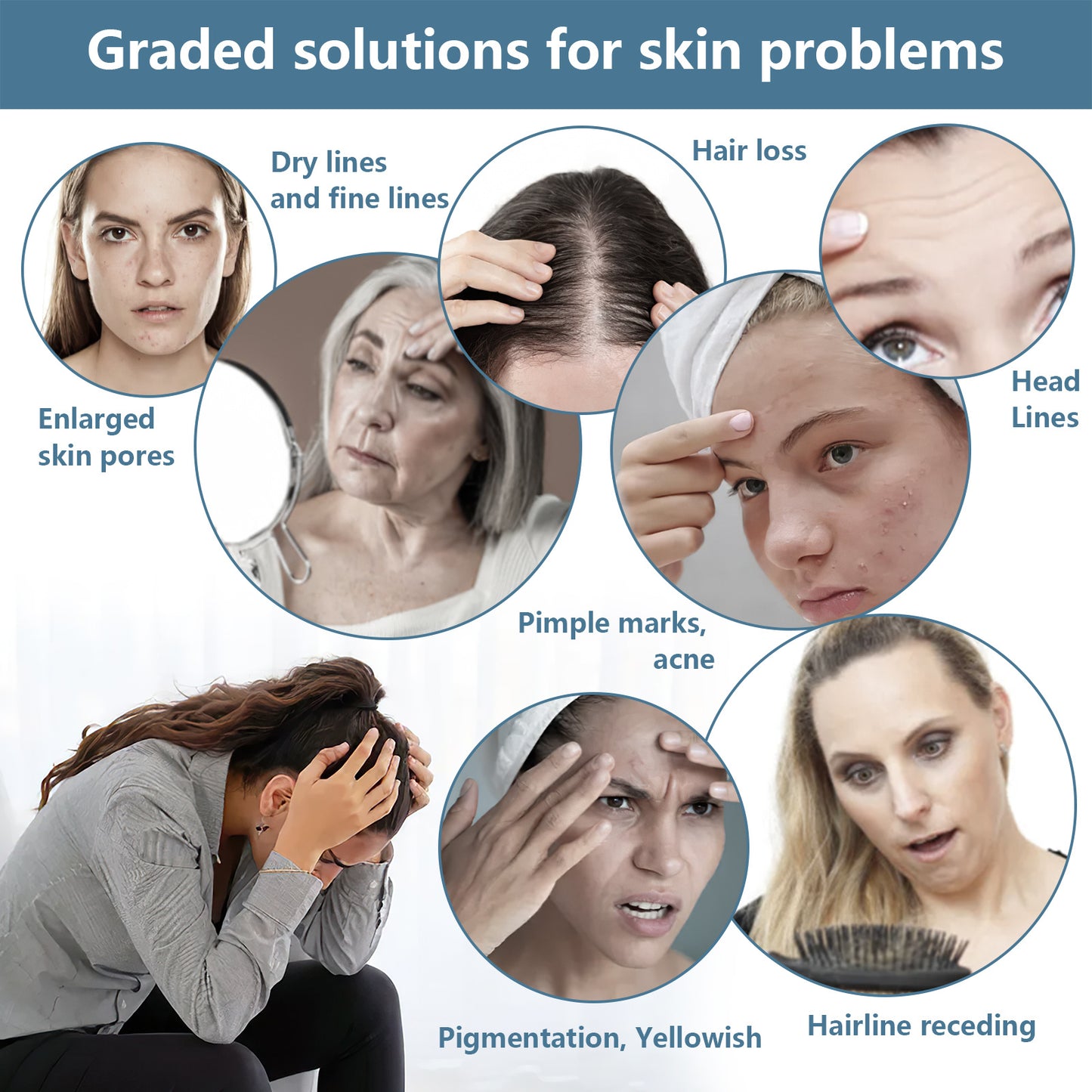 US Local Electric Microneedle Derma Roller Pen With 15pcs Replacement Kit - Microneeding 0.25 Mm Derma Roller Beauty Pen For Women Men Tools