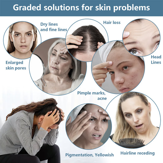 US Local Electric Microneedle Derma Roller Pen With 15pcs Replacement Kit - Microneeding 0.25 Mm Derma Roller Beauty Pen For Women Men Tools