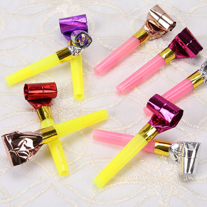 US Local Dragon Blow Roll Children's Toy Cartoon Fun Party Birthday