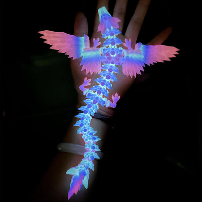 US Local 3D Printed Crystal Pterosaur 3D Printed Crystal Dragon