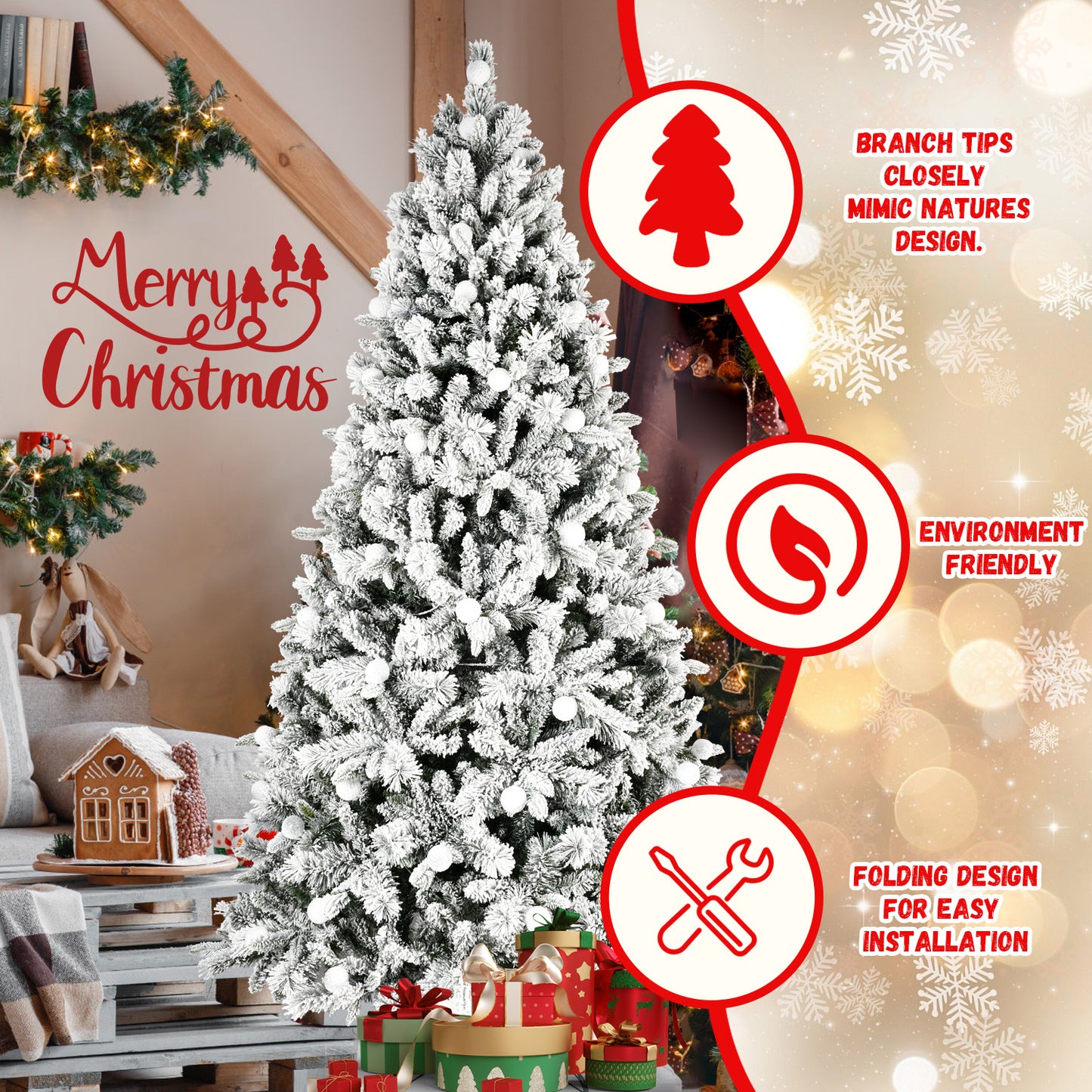 US Local PVC Christmas Tree, Christmas Decorations