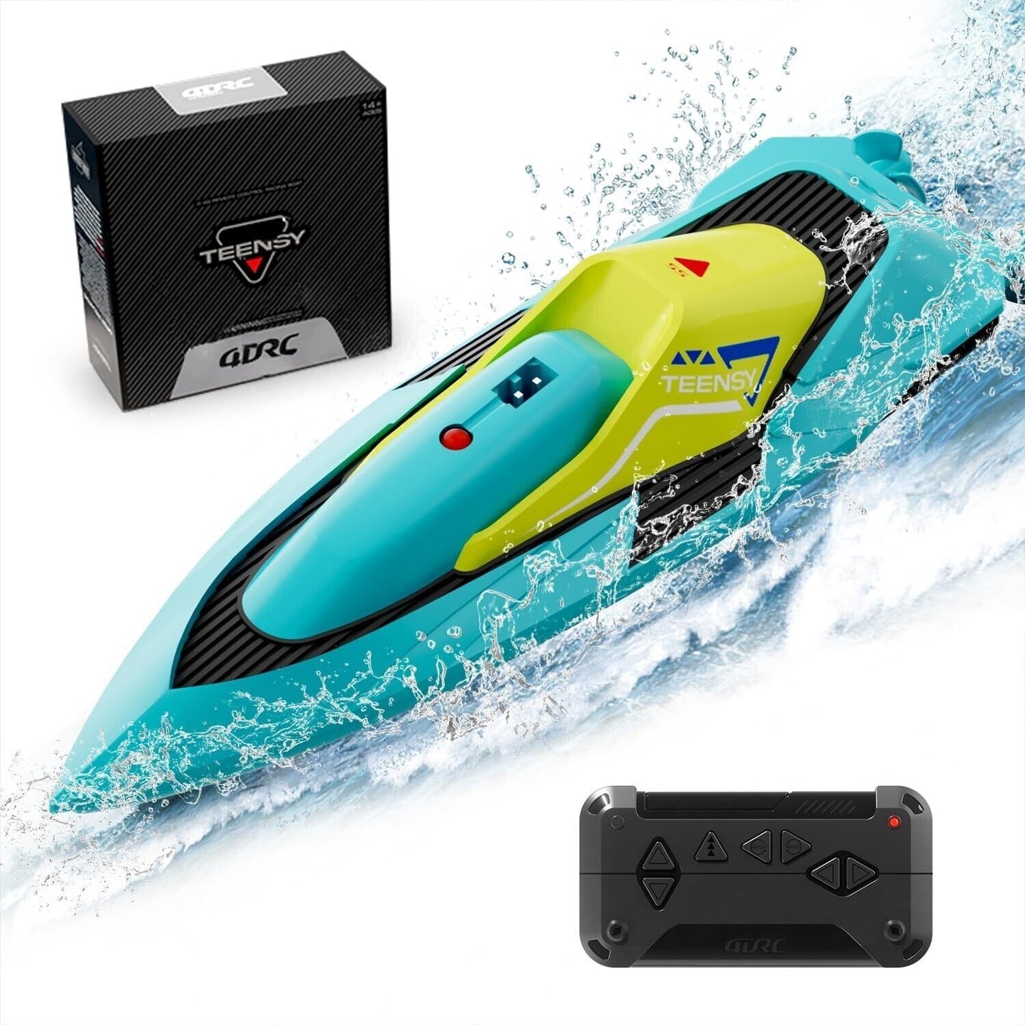 US Local S5 Fast RC Boat For Pools And Lakes 2.4 GHz 20- MPH Racing Boats For Kids US