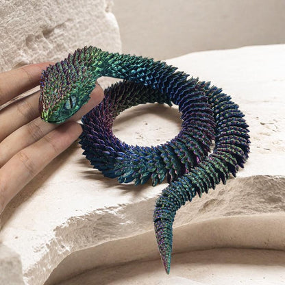 US Local Snake-shaped High-fidelity Fun Ornaments Creative Animal-shaped Living Room And Study Decorations