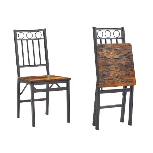 US Local 2 Folding Dining Chairs