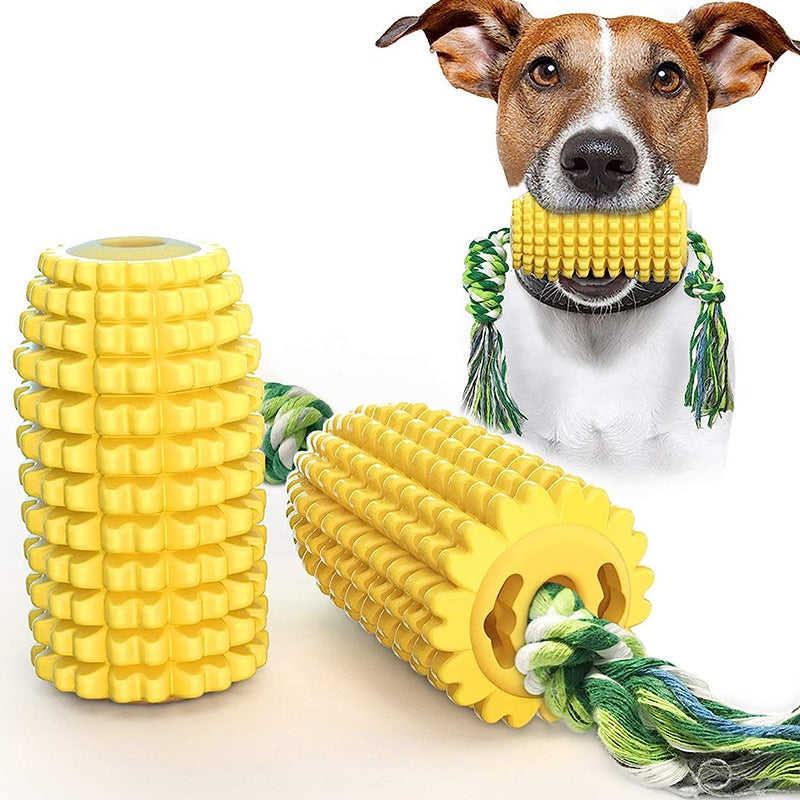 US Local Dog Toys, Dog Toys Suitable For Strong Chewing, Durable And Chewy Squeaking Interactive Dog Toys, Small, Medium And Large Dog And Puppy Teeth Chewing Corn Cob Toys