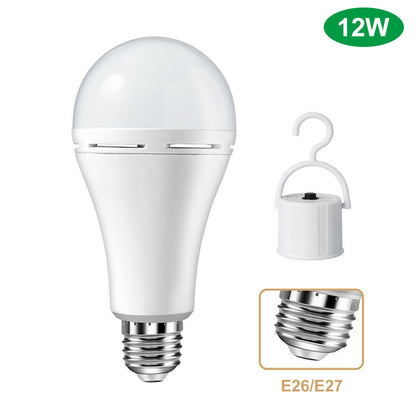 US Local R70 LED Fast Charging Built-in Battery Emergency Light Lighting Bulb, Power -12W - Not Shipped On Weekends