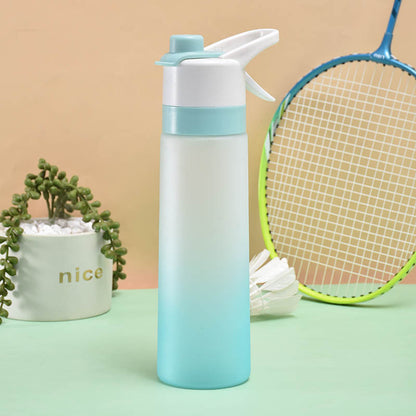 US Local Spray Water Bottle For Girls Outdoor Sport Fitness Water Cup Large Capacity Spray Bottle Drinkware Travel Bottles Kitchen Gadgets