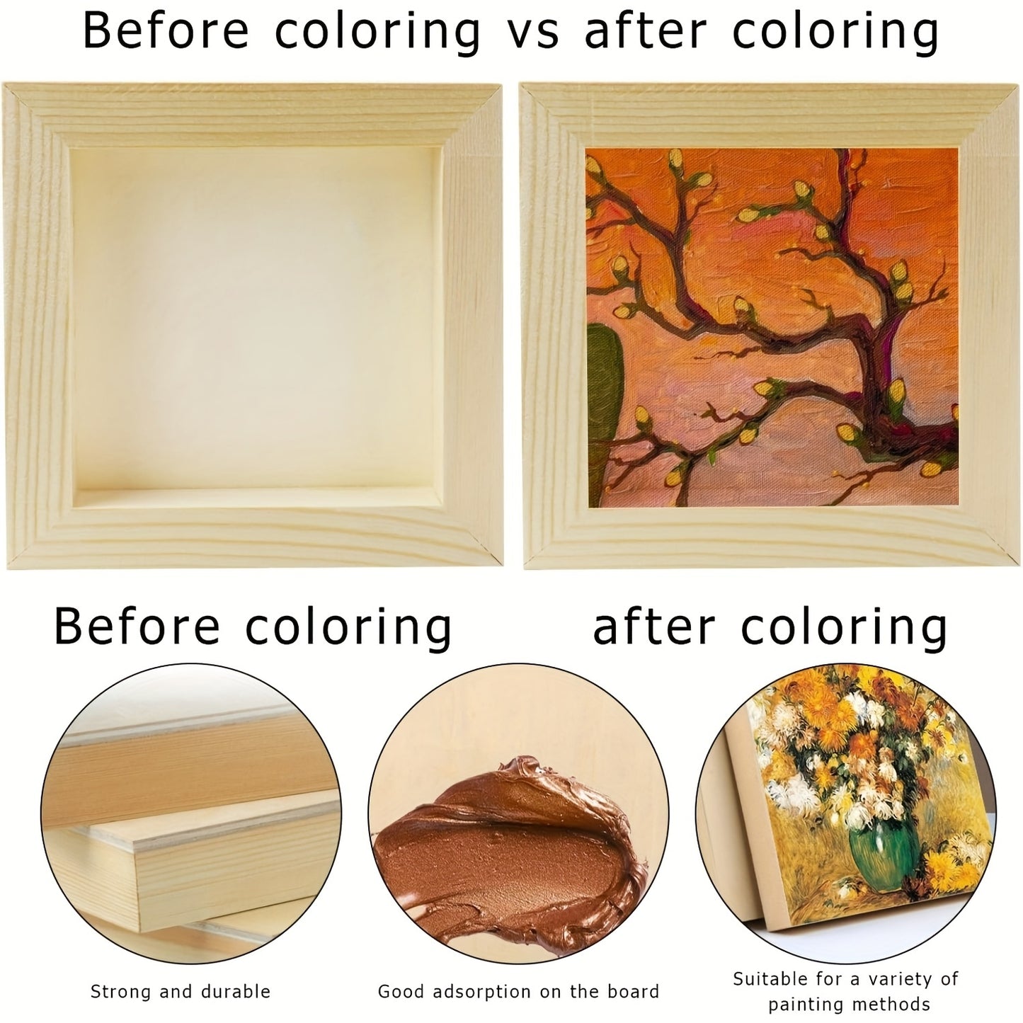 US Local 12-piece Set Of Art Boards In Four Sizes