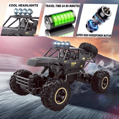 US Local 4DRC  Rock Track Rechargeable Off-road Vehicle