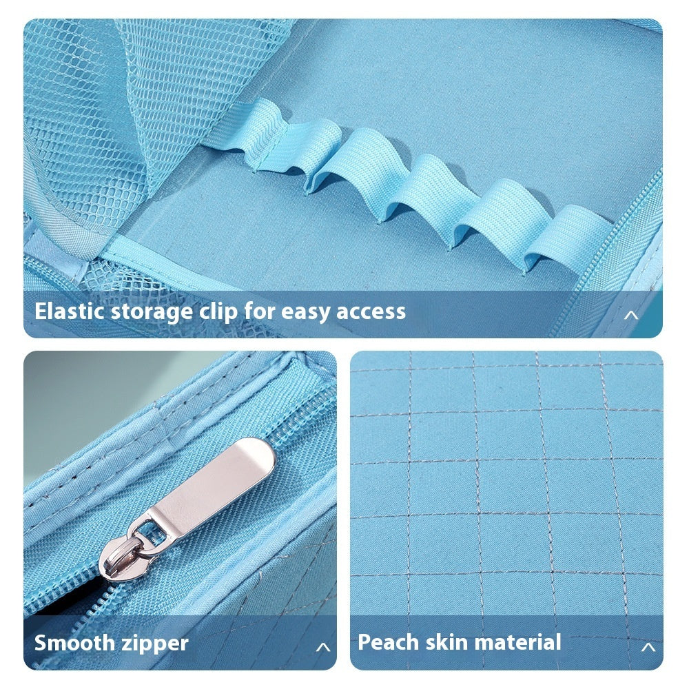 US Local Crochet Knitting Tool Multi-layer Storage Bag