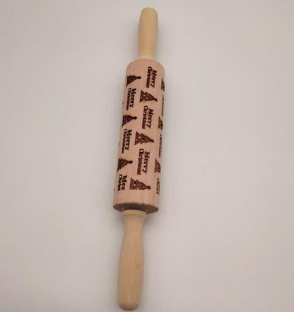 US Local Rolling Pin Christmas Embossing