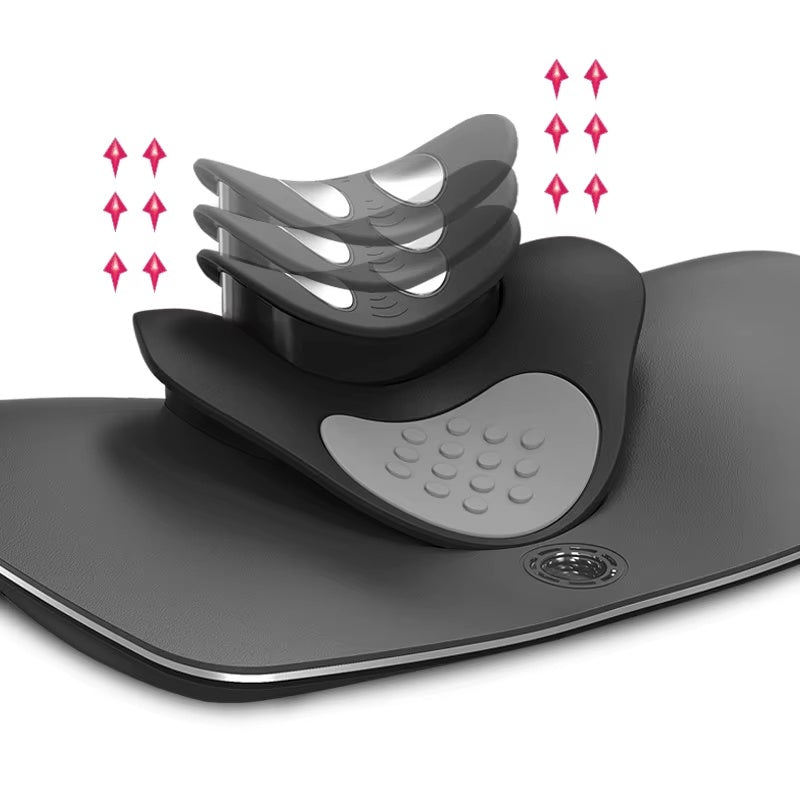 US Local Electric Heat Therapy Massage Products Cervical Massager Traction Machine Pillow For Neck And Shoulder Massage