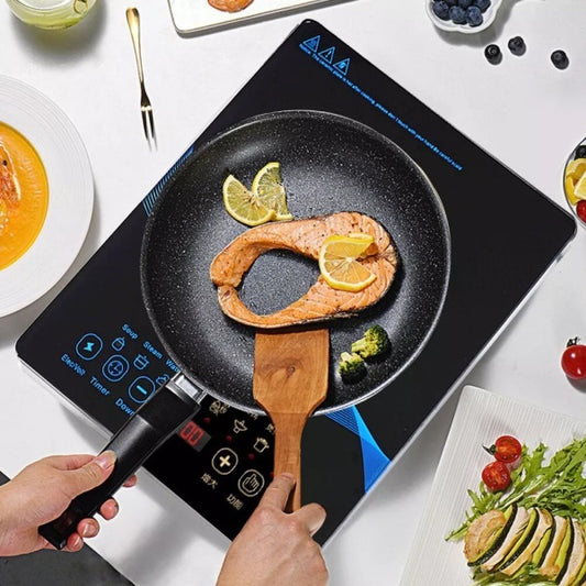 UK Local Compact Induction Cooker With High Power Output Timer  Safety Lock Included