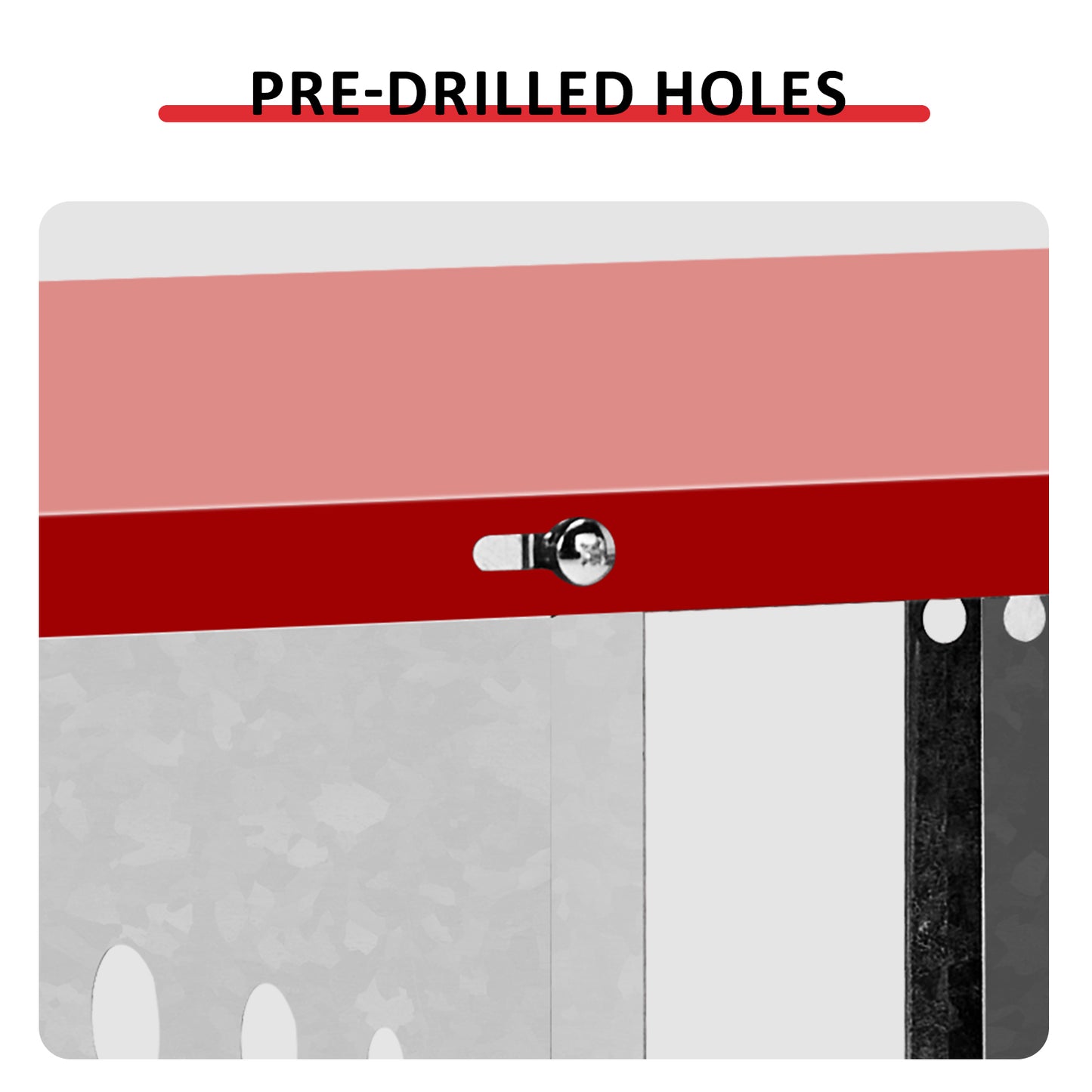 US Local Dismantling And Installation Of Iron Red Feeding Supplies For An 8-compartment Sloping Roof House