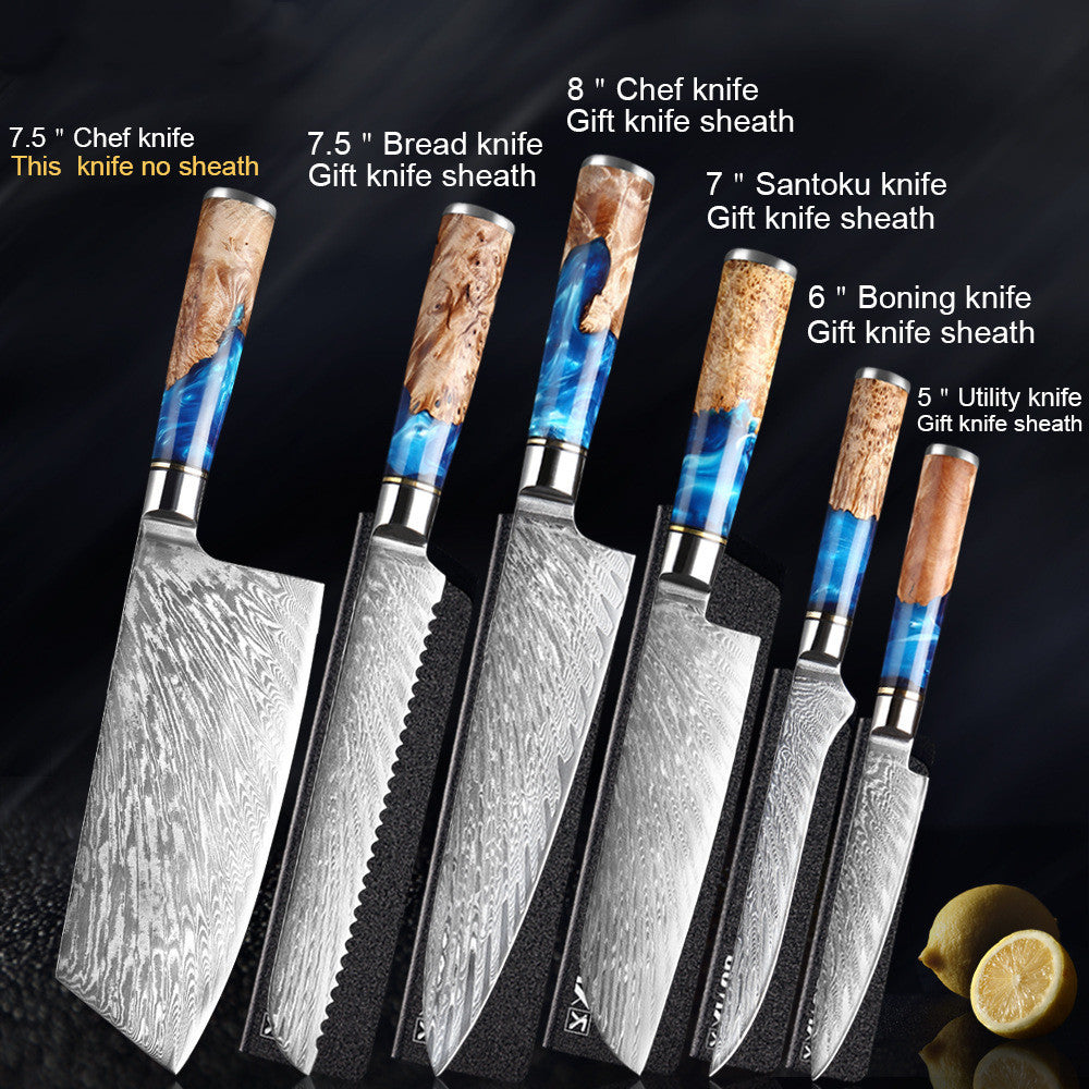 USA Local Kitchen Knife Set Chef's Knife Meat Chopping Knife