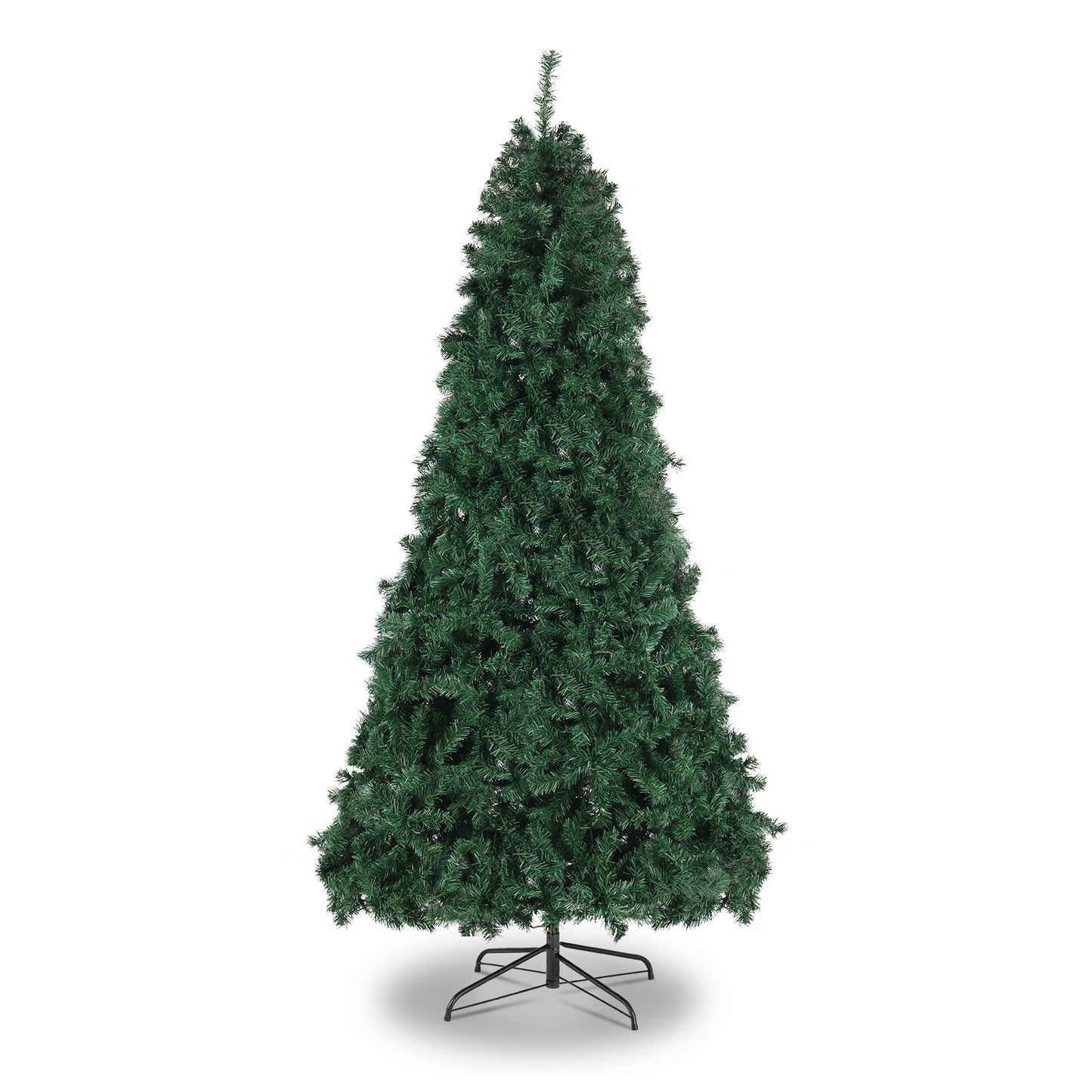 US Local 7ft Automatic Tree Structure PVC Material 450 Lights Warm Color 8 Modes 1050 Branches Christmas Tree Green