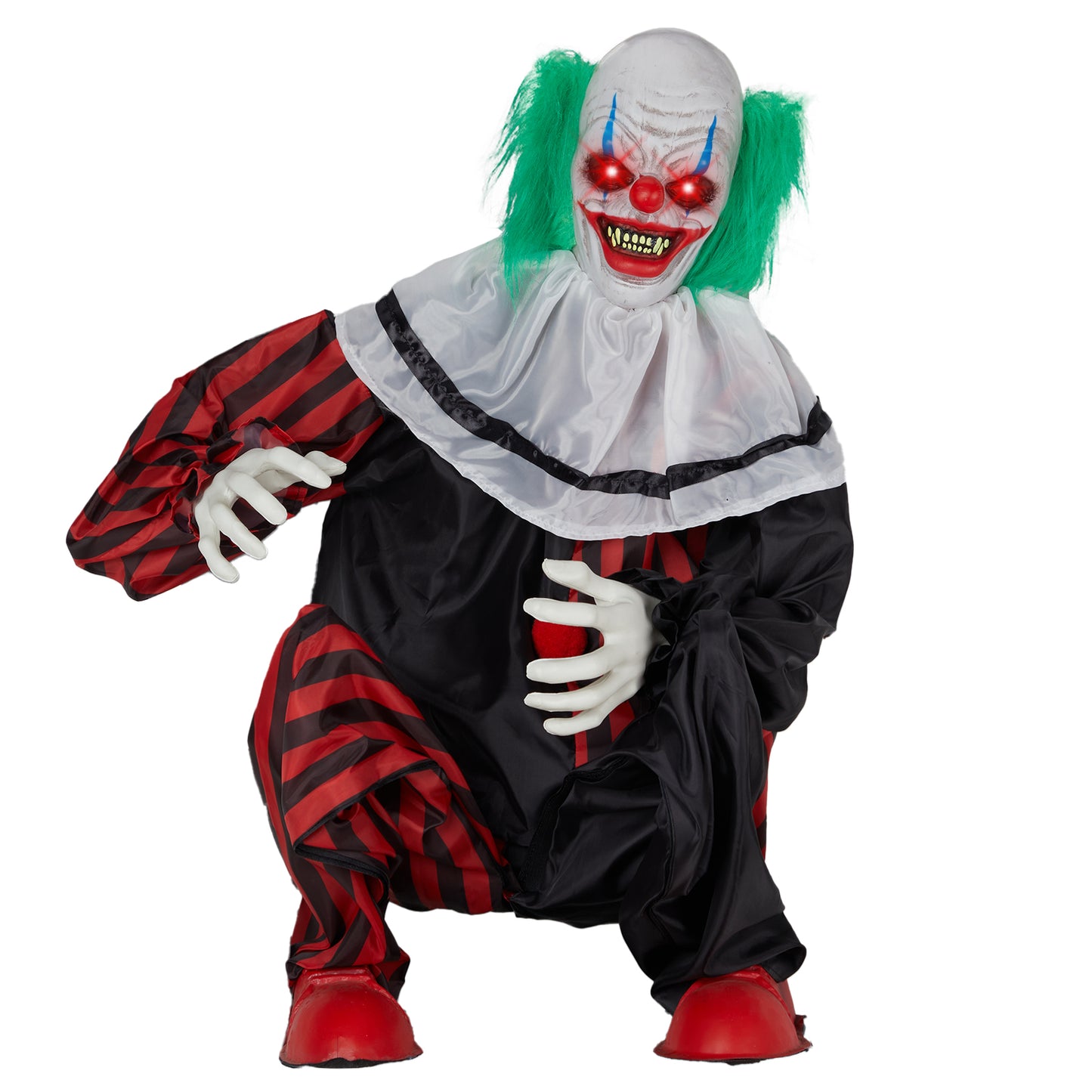 US Local 2.6ft Clown  Halloween Standing Decoration