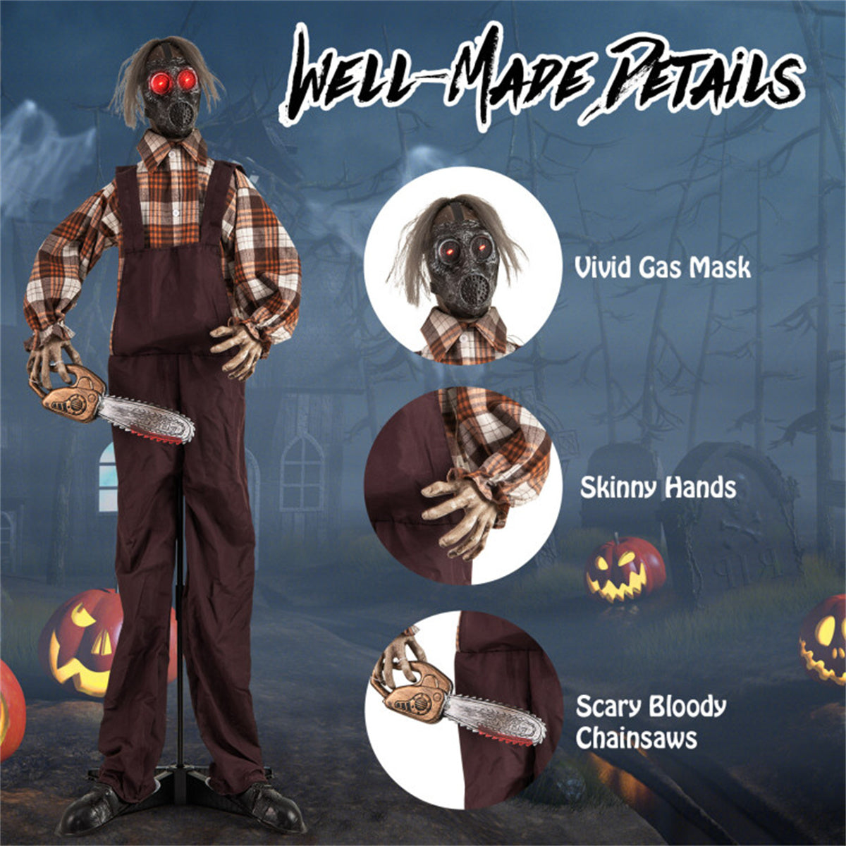 US Local 5.7 ft Halloween Decoration