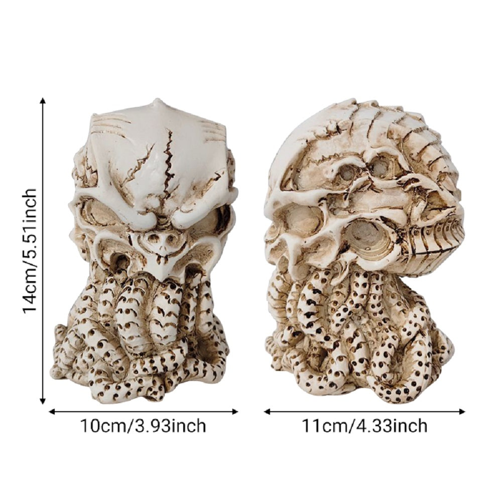 UK Local Cthulhu Mythological Statue, Fashion Gothic Resin Crafts, for Halloween, Easter