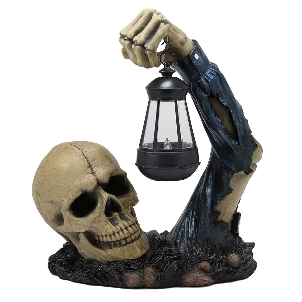 UK Local Halloween Ornaments Indoor Desktop Home Halloween Thanksgiving Carved  Statues for Rustic Tabletop Home