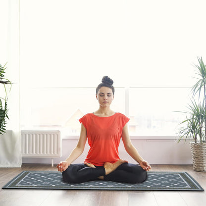 US Local Kitchen Rugs Washable Kitchen Mats for Floor Non Slip Kitchen Mats Set of 2 Absorbent Kitchen Runner, 19.7 X 31.5 In +19.7 X 47.2 In